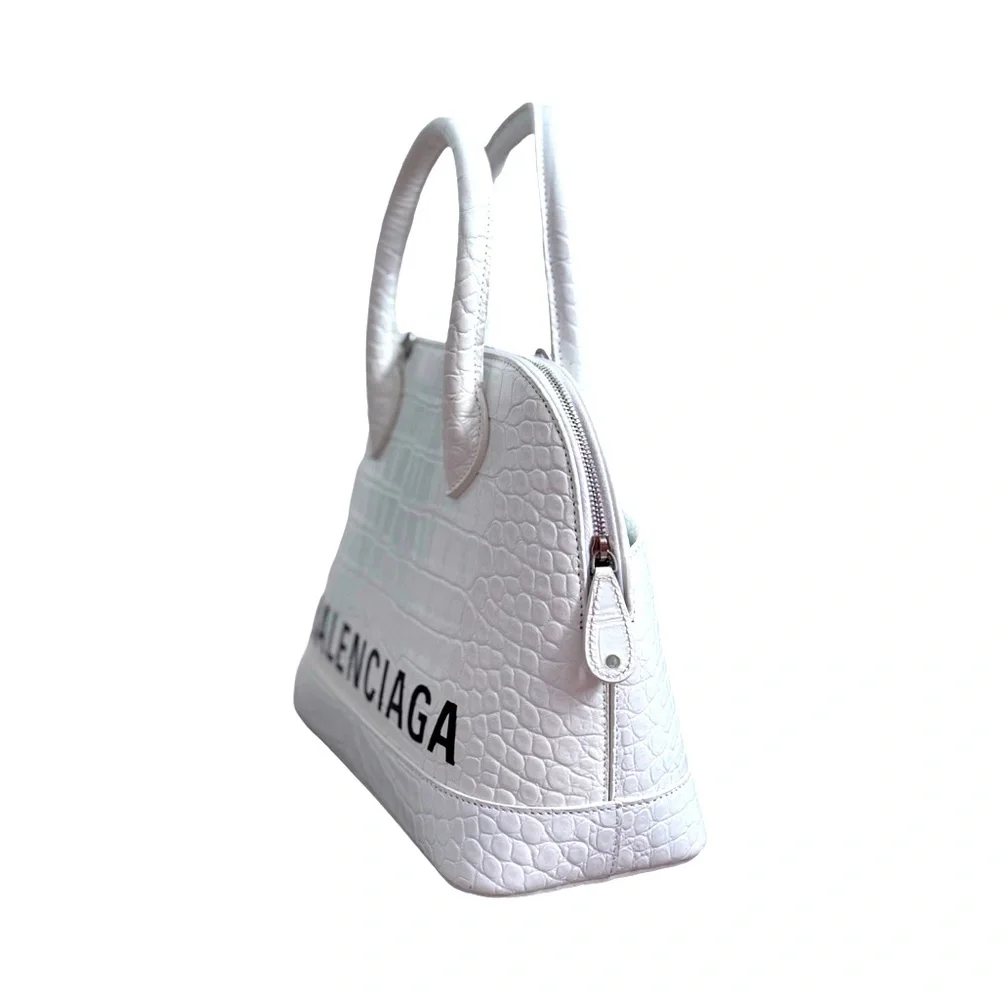 Balenciaga VILLE Crocodile Leather Top Handle bag- Medium - Picture 3 of 7